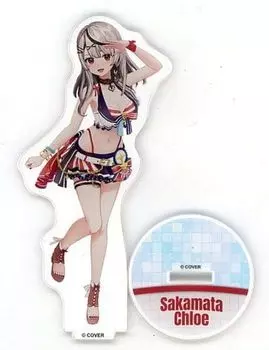 Акриловая подставка Sahanaka Kuroe Hololive Summer Splash Party ver. Официальные товары