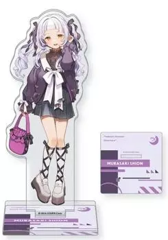 Акриловая подставка Shion Shisaki из серии Fun Day Out. Официальные товары Hololive — A Fun Day Out! Серия- vol4