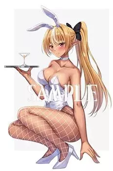 Акриловая подставка Shiranui Flare Bunny Hololive C102 Товары для мероприятий