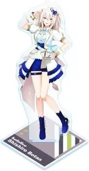 Акриловая подставка Shishiro Botan, яркий костюм, версия. Официальные товары Hololive