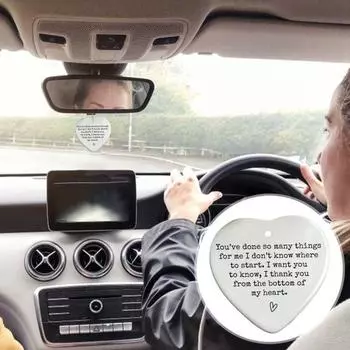 Акриловая подвеска Дружба Шарм Гладкая поверхность Креативная отделка автомобиля Автомобильный интерьер