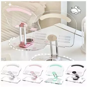 Акриловая прозрачная акриловая подставка для планшета вращающаяся акриловая подставка для планшета настольный планшет телефон чёрный