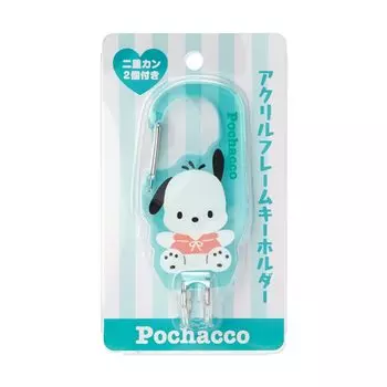 Акриловая рамка для ключей Pochacco Pochacco Character xx 9см 590282 [Sanrio] 4.6 0.4 бирюзовый