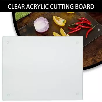 Акриловая разделочная доска Kell, нескользящие разделочные доски для кухонной стойки ресторана
