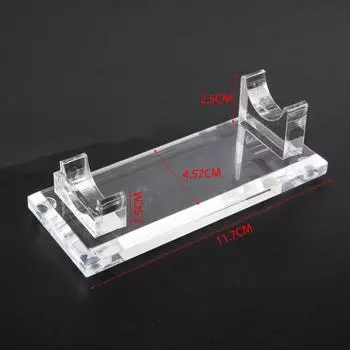 Акриловая ручка для татуировки, прозрачный держатель для дисплея, подставка для татуировки, стойка для поставок