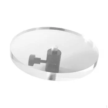 Акриловая стойка для фотографий с держателем для хранения ювелирных изделий 9cmx3.8cm