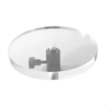 Акриловая стойка для фотографий с винтовым креплением для ювелирных изделий 9cmx3.8cm