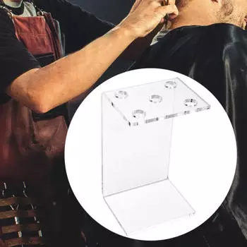 Акриловая стойка для парикмахерских ножниц, держатель для парикмахерских инструментов, вешалка для ножниц для стилиста, парикмахерские ножницы