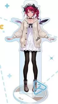 Акриловая стойка Hololive IryS Iris Private Clothes Hololive Closet Official Goods