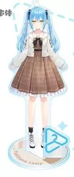 Акриловая стойка Yukihana Lamy Private Clothes Outfit Hololive Closet Official Goods