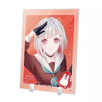 Акриловая тарелка KADOKAWA Hasunosora Academy School Idol Club, начало сезона, Югири Цури, Ш14 x В20 см, акриловая, для девочек, версия 104-я, прибл.