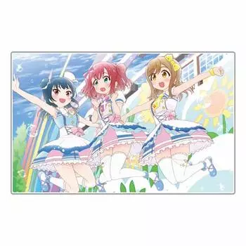 Акриловая тарелка Love General Magazine Aqours 1st Grade Live! Том 01 В прямом эфире! Солнечный свет!! Вер.