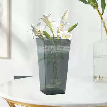 Акриловая ваза для стильной домашней экспозиции Clear S