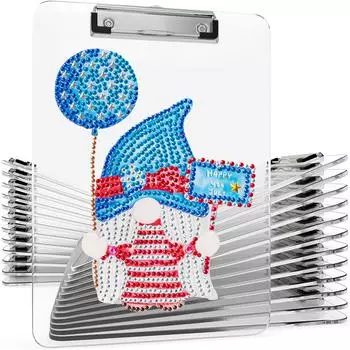 Акриловая ваза с черепом гнома, алмазная картина, планшет для рукоделия, принадлежности для бизнеса XZB03