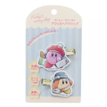 Акриловая заколка для волос Dream Land Kirby Sunny Day Волнующие покупки Kirby s (2)