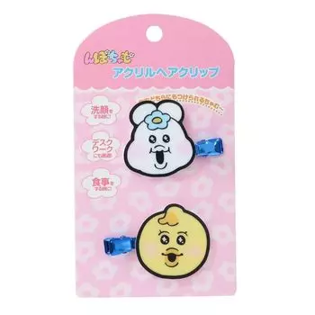 Акриловая заколка для волос Npochamu (2)