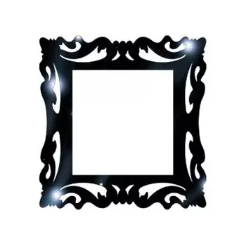 Акриловая защитная настенная наклейка для розетки выключателя, зеркало, декоративная наклейка для гостиной и спальни серебряный