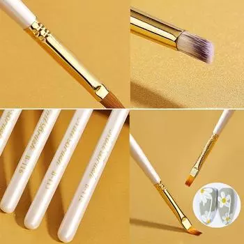 Акриловая жидкая пудра, гелевая ручка-удлинитель, ручка для рисования, гелевая кисть для резьбы, гелевая кисть для маникюра, кисть для ногтей