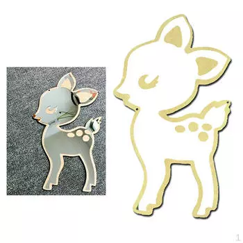 Акриловое настенное зеркало с веревочным подвесным украшением для ванной комнаты Heimwerken Decor Reh