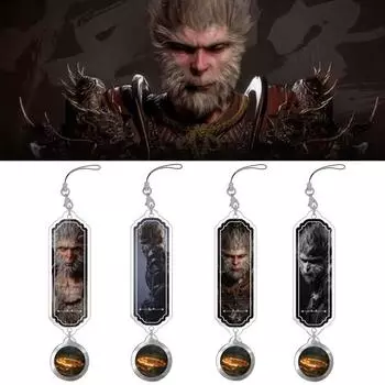 Акриловое подвесное украшение Укун Великие мудрецы, равные небесам, король обезьян, подвесное украшение для ключей, рюкзака, сумки, подвески своими руками A