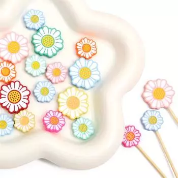 Акриловые бусины, масло, капающие цветы, аксессуары для DIY, ожерелье, браслет, серьги, изготовление ювелирных изделий 23mm 2pcs красный