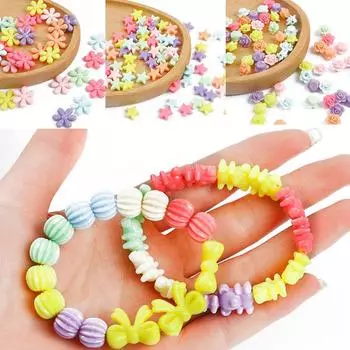 Акриловые бусины с буквами, 30 г, свободные бусины, кулон «сделай сам», красочные серьги, ожерелье, ювелирные аксессуары, ручные аксессуары 11