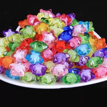 Акриловые бусины, свободные бусины-разделители для изготовления браслета, ожерелья для девочек, принадлежности для ювелирных изделий своими руками темно-фиолетового