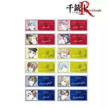 Акриловые именные таблички Rhodoknight Trading, наборы, официальный товар, официальная лицензия [официальная] Senjyushi Ani-Art ver.A (Единица/КОРОБКА) [Заполните КОРОБКУ/12