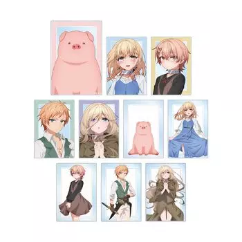 Акриловые карточки TV Anime the Pork Trading, коробка из 10 штук «Heat Liver»