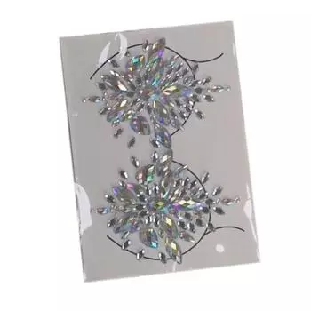 Акриловые красочные наклейки для груди, сексуальные самоклеящиеся наклейки для груди