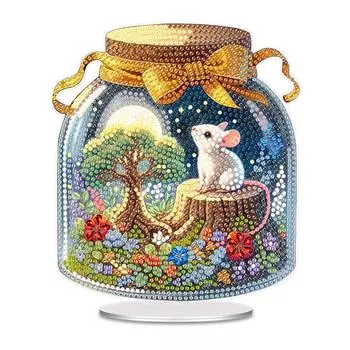 Акриловые красочные животные настольная алмазная живопись наборы для украшения алмазная живопись настольные украшения комплект для украшения дома спальня LL039