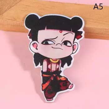 Акриловые магниты на холодильник Каваии Домашние наклейки на холодильник Мультяшная анимация Высококачественное украшение