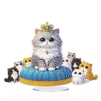 Акриловые милые мультяшные алмазные картины настольные украшения набор для начинающих ly766