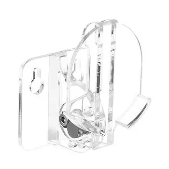 Акриловые настенные кронштейны для крепления динамиков с винтом, регулируемый держатель для крепления динамиков, полка для динамиков для Sony SRS-XB13/XB100 Transparent