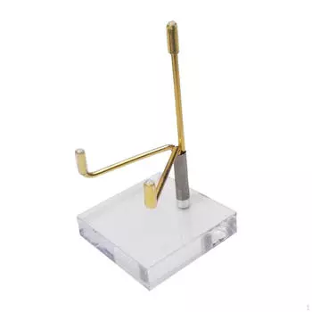 Акриловые подставки для мольбертов, подставка для минеральных артефактов, держатель для камней, декоративный прозрачный Aureate