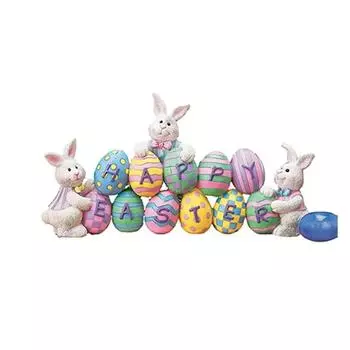 Акриловые подвесные пасхальные елочные украшения - лазерная резка - яйца, кролики, милые поделки, украшения для дома на Пасху, подарки, аксессуары