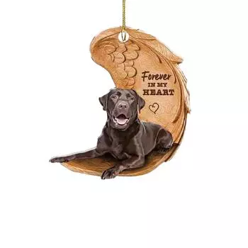 Акриловые подвесные украшения для собак, автомобильные аксессуары, украшение интерьера, креативный милый автомобильный кулон, подвеска One Size