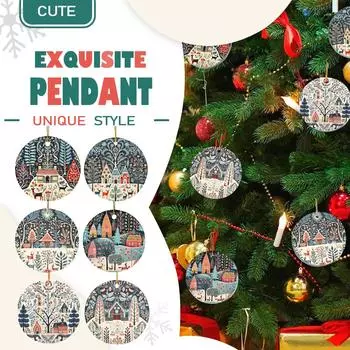 Акриловые рождественские украшения превратят вашу комнату в причудливый предмет One Size