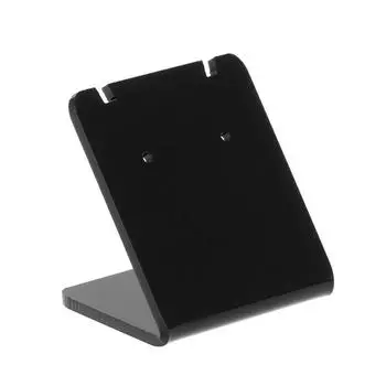 Акриловые серьги, ожерелье, подвеска, подставка для демонстрации ювелирных изделий в форме буквы L, серьги, гвоздики, подставка для демонстрации реквизитов чёрный