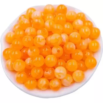 Акриловые ювелирные аксессуары «сделай сам», креативные хлопьевидные облака, круглые бусины 8 мм, 30 шт., браслет, серьги, мода зелёный