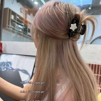 Акриловые заколки для волос Y2k, милые мини-заколки для волос для женщин