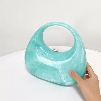 Акриловые женские сумки Роскошные дизайнерские сумки Высококачественная новая модная индивидуальная сумка