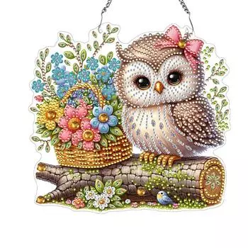 Акриловые животные обувь цветок 5D DIY алмазная живопись точки кулон для настенного декора YQ081