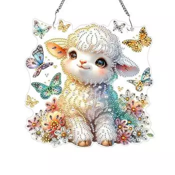 Акриловые животные сапоги цветок алмазная живопись домашний декор для декора окна # YQ081