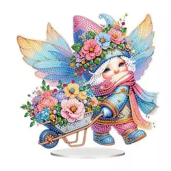 Акриловый эльф алмазная живопись настольные украшения мультфильм спальня стол декор # LY761