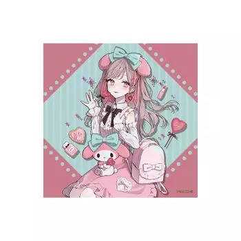 Акриловый блок A3 Akakura x Hapidanbui 02 My Melody [Оригинальная иллюстрация]