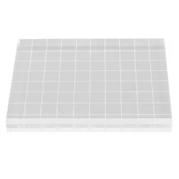 Акриловый блок штампов, прозрачные линии, жесткий прозрачный блок штампов своими руками для карточек, блокнотов, дневников