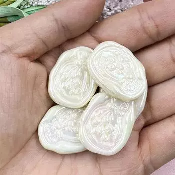 Акриловый браслет ручной работы, ожерелье, сделай сам, геометрические бусины, свободная прокладка для изготовления ювелирных изделий, ручная работа, 5 шт., 21*27 мм, бусины, цветок тюльпана