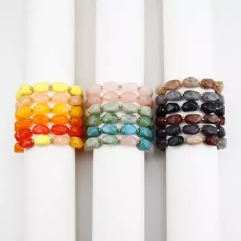 Акриловый браслет в стиле ретро в стиле бохо: Уникальные красочные украшения ручной работы 17