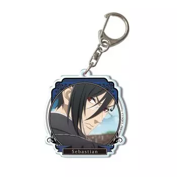 Акриловый брелок Black Butler School Sebastian Michaelis G - Boarding Edition - KHAN-K009-m07